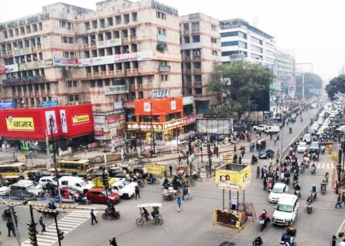 Business and commercial offices around Fraser Road and central Patna