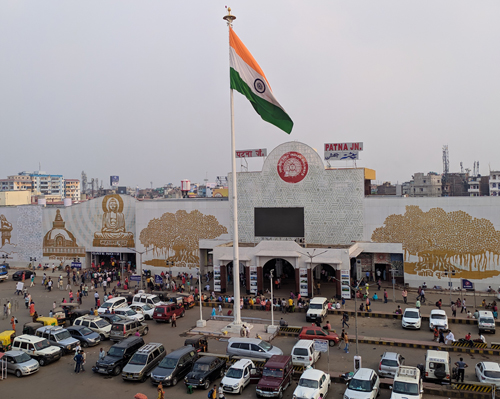 Patna Junction Railway Station near Hotel Buddha International Patna